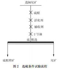 选硫实验流程图