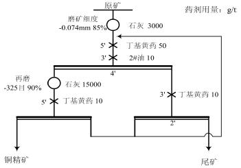 铜硫矿选矿工艺的新工艺