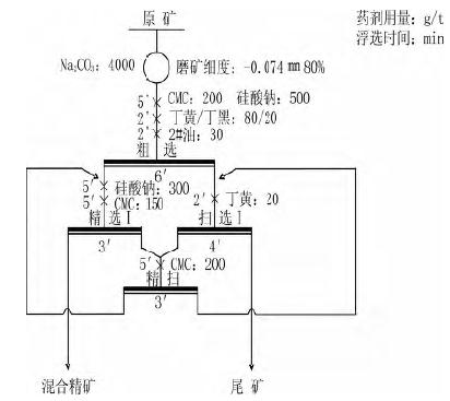 某低品位铜镍矿选矿试验