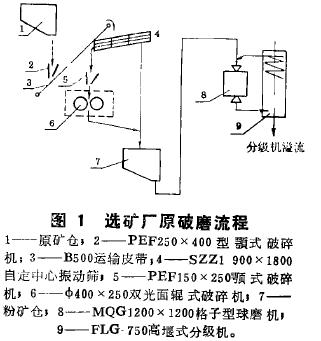 矿石工艺性质与原流程