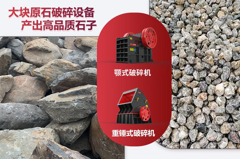 大块原石先用什么破碎机？多少钱一台？