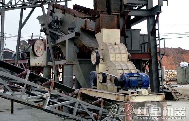 山西煤矸石制粉厂破碎段工艺配置
