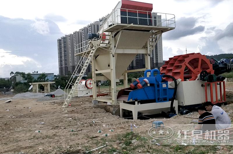 潍坊洗沙设备现场用的回收机是哪里买的，价格贵吗？