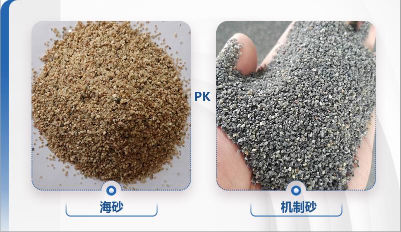 海砂PK机制砂，机制砂为何拔得头筹？新型制砂机有何优势？